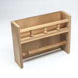 Wall Mounted 13.07 " Wood Spice Jar & Rack Set