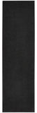 10' Black Indoor Outdoor Runner Rug