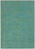 6' X 9' Blue And Green Indoor Outdoor Area Rug