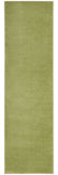 8' Green Indoor Outdoor Runner Rug