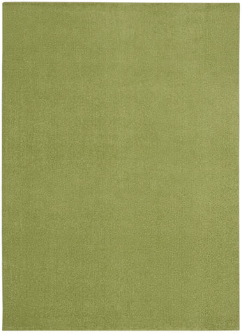 5' X 7' Green Indoor Outdoor Area Rug