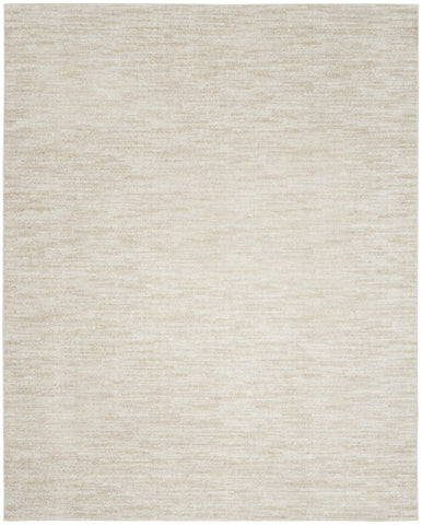 8' X 10' Beige And Ivory Indoor Outdoor Area Rug