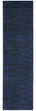 6' Midnight Blue Stain Resistant Indoor Outdoor Runner Rug