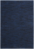 6' X 9' Midnight Blue Indoor Outdoor Area Rug