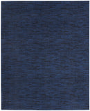 8' X 10' Midnight Blue Stain Resistant Indoor Outdoor Area Rug