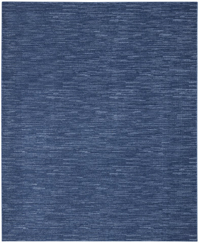 7' X 10' Blue Indoor Outdoor Area Rug