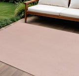 6' X 9' Pink Indoor Outdoor Area Rug