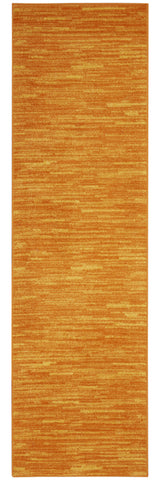6' Orange Indoor Outdoor Runner Rug