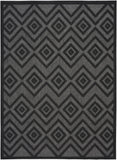 5' X 7' Charcoal Indoor Outdoor Area Rug