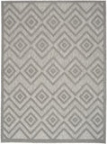 6' X 9' Gray Indoor Outdoor Area Rug