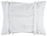 92" X 106" White Cotton Quilt