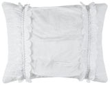 92" X 106" White Cotton Quilt