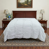 92" X 106" White Cotton Quilt