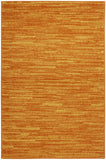 2' X 4' Orange Indoor Outdoor Runner Rug