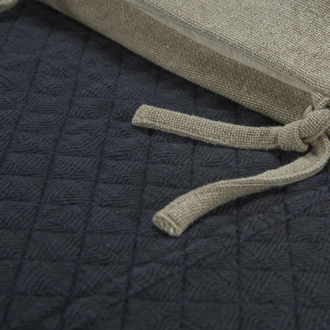 Indigo Checkered Queen Quilt