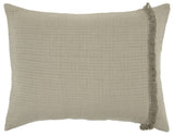 Natural Checkered King Quilt