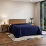 Indigo Geometric King Quilt