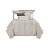 Blush Striped Queen Quilt