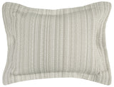 Brown And Ivory Striped Queen Quilt