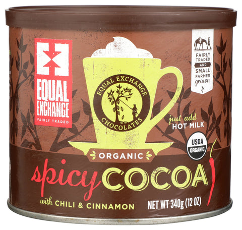 Equal Exchange Spicy Hot Cocoa Mix   (6x12 OZ)