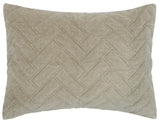 Gray Geometric King Quilt