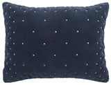 Indigo Polka Dots Queen Quilt