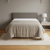 Stone Queen Linen Dry Clean Only Polyester Down Alternative Comforter