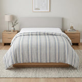 Natural Queen Linen Dry Clean Only Polyester Duvet Cover