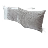 Gray Polka Dots King Quilt