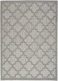 4' X 6' Gray Indoor Outdoor Area Rug