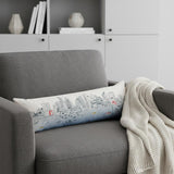 14" X 45" Cream Boston Daylight Skyline Lumbar Decorative Pillow