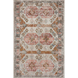 5' X 8' Cream Indoor Outdoor Area Rug