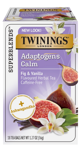 TWININGS CALM FIG & VAN ( 6 X 18 BAG  )