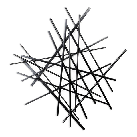 8' X 10' Gray Black And Brown Abstract Washable Indoor Outdoor Area Rug