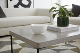 White Porcelain Large Round Serve Bowl