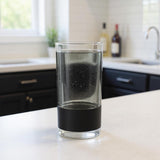 Black Tritan Plastic Straight Shape Stemless Highball Glass