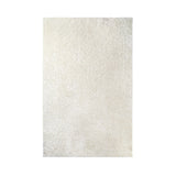 5' X 8' Ivory Shag Handmade Area Rug