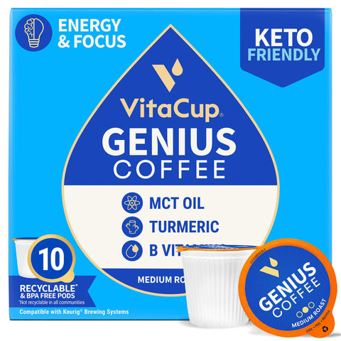 VITACP GENIUS BLND COFF ( 6 X 10 CT   )