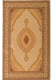 20' Beige And Ivory Oriental Runner Rug