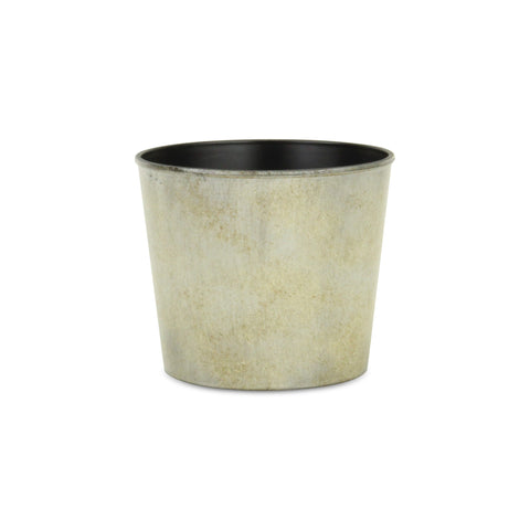 24" Nickel Iron Square End Table