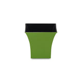 8' Black And Cream Indoor Outdoor Runner Rug