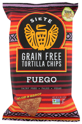 SIETE FUEGO TORTLLA CHIP ( 6 X 4 OZ   )