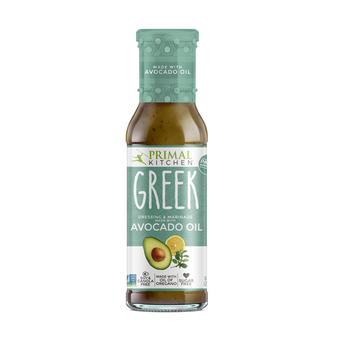 Primal Kitchen Vinaigrette, Greek, Avocado, Oil (6X8 OZ)