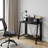 32" Black Writing Desk