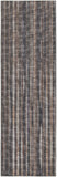 3' X 10' Brown Ombre Tufted Runner Rug