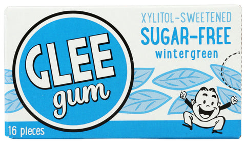 GLEE GUM WINTERGREEN SF ( 12 X 16 PC   )