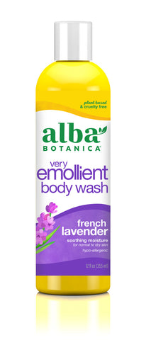 ALBA BDY WSH EMOL LAVNDR ( 1 X 12 OZ   )