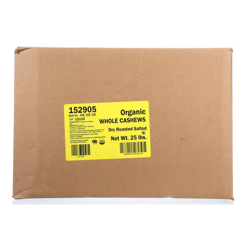 Nuts Cshw Whole Lg Fncy R/S (1x25LB )