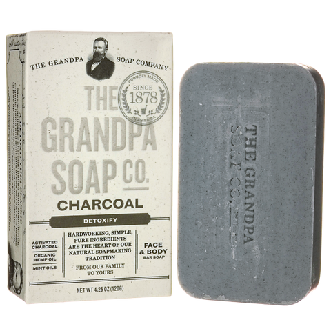 GRANDPA CHARCOAL SOAP ( 1 X 4.25 OZ   )