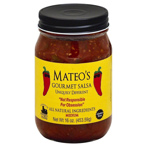 MATEO GRMT SALSA MEDIUM ( 6 X 16 OZ   )